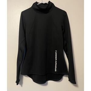 Under Armour ColdGear Women’s Fitted Long Sleeve Shirt High Low Hem Size Medium